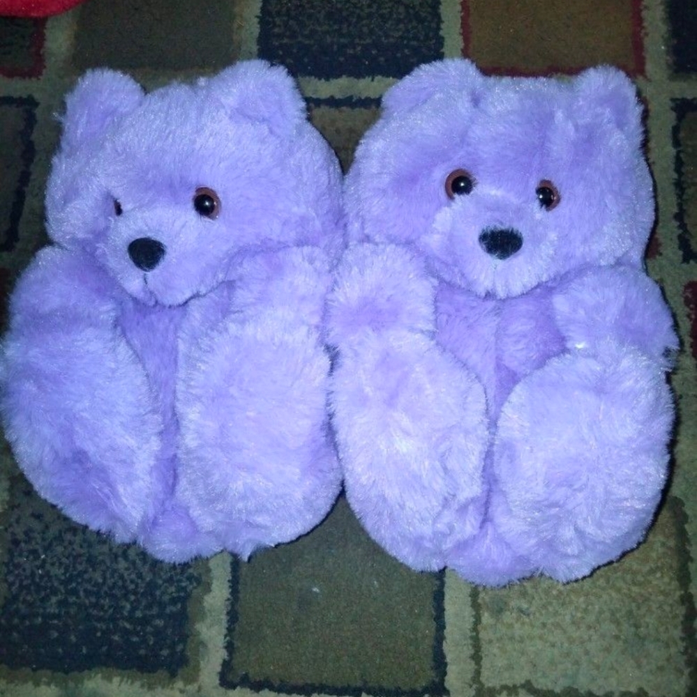 Little girls Bear slippers